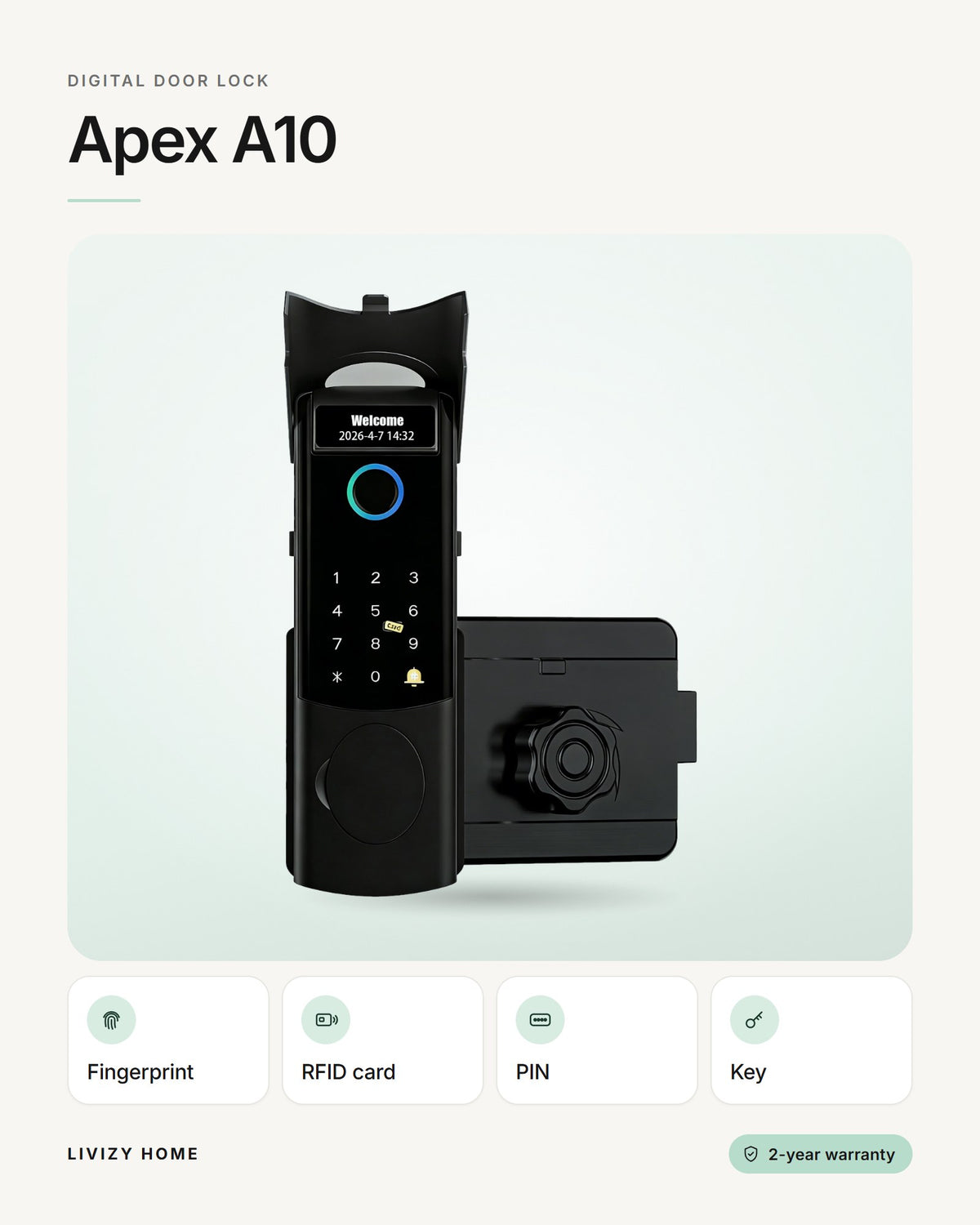 Apex A10 – features