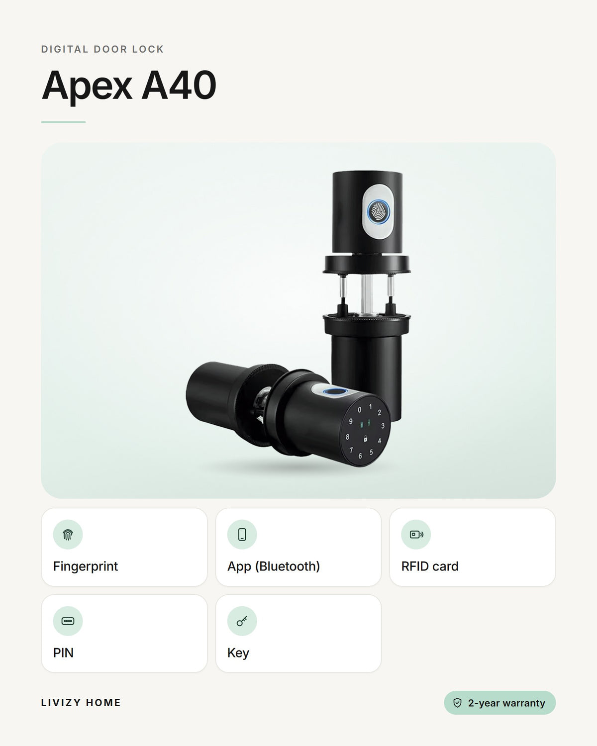 Apex A40 – features