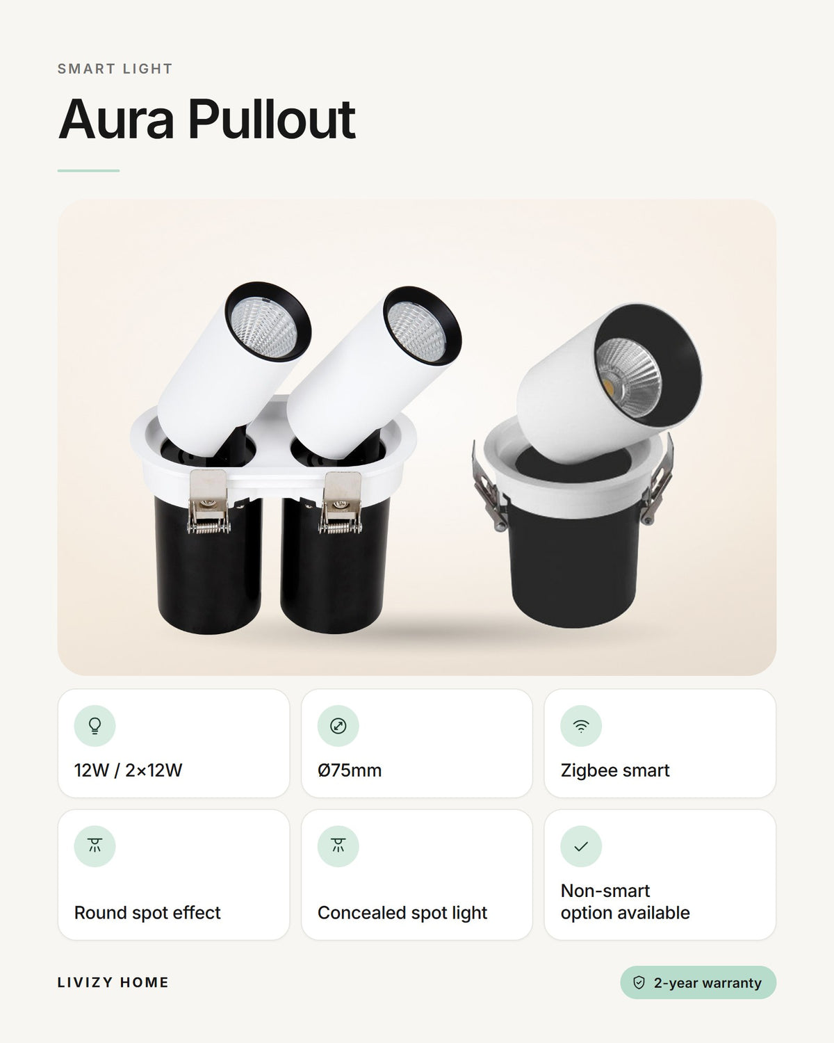 Aura Pullout – features