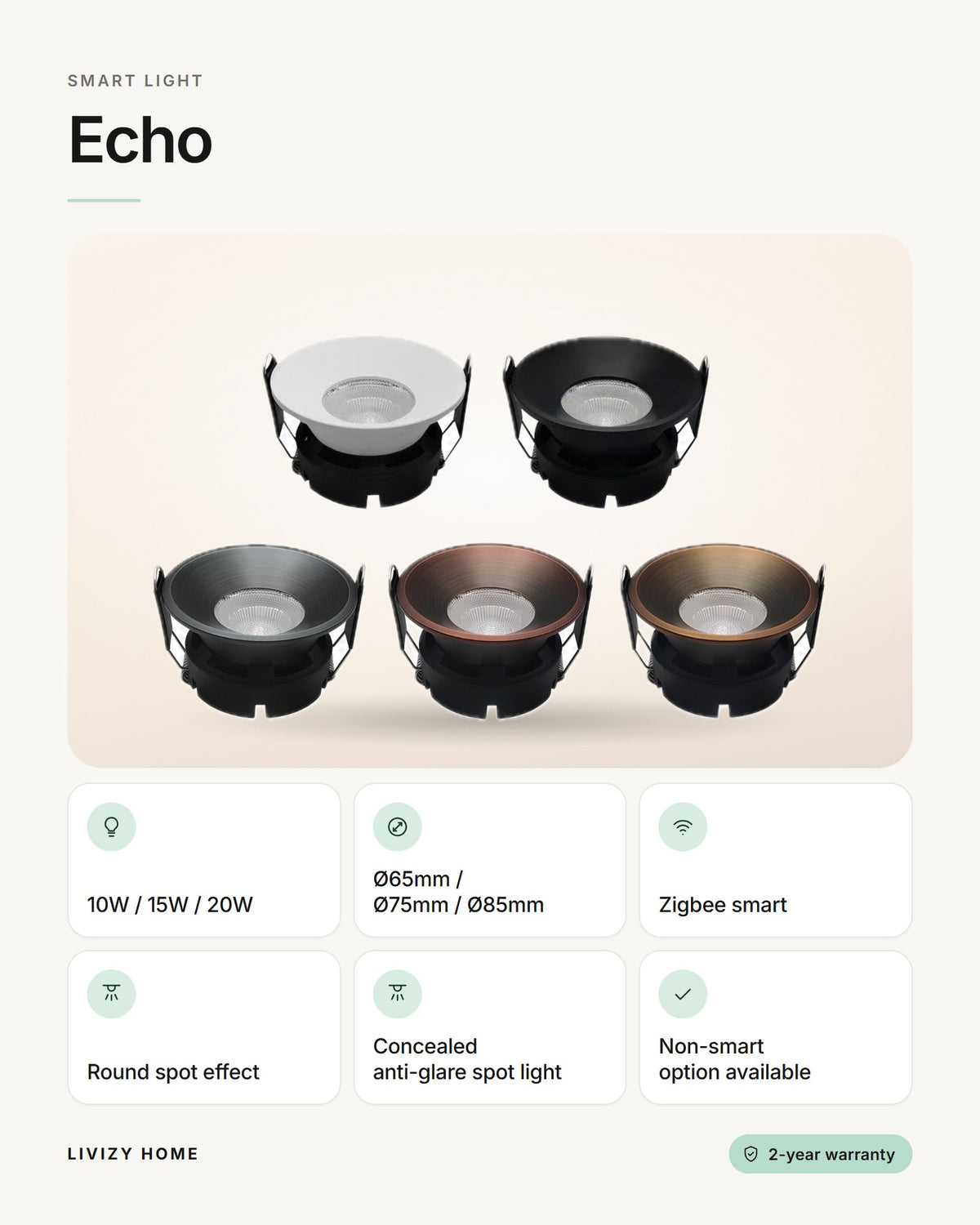 Echo – features