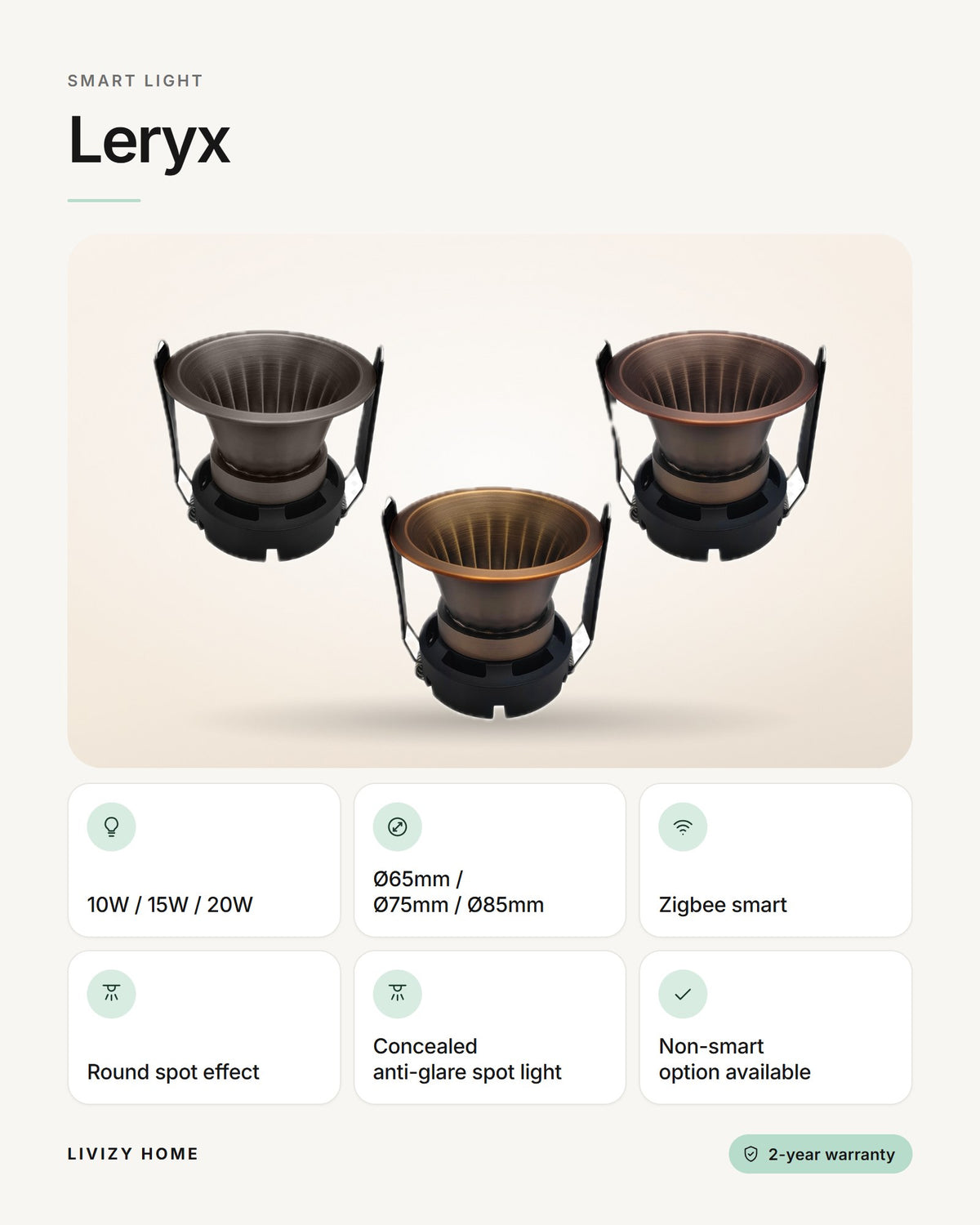 Leryx – features