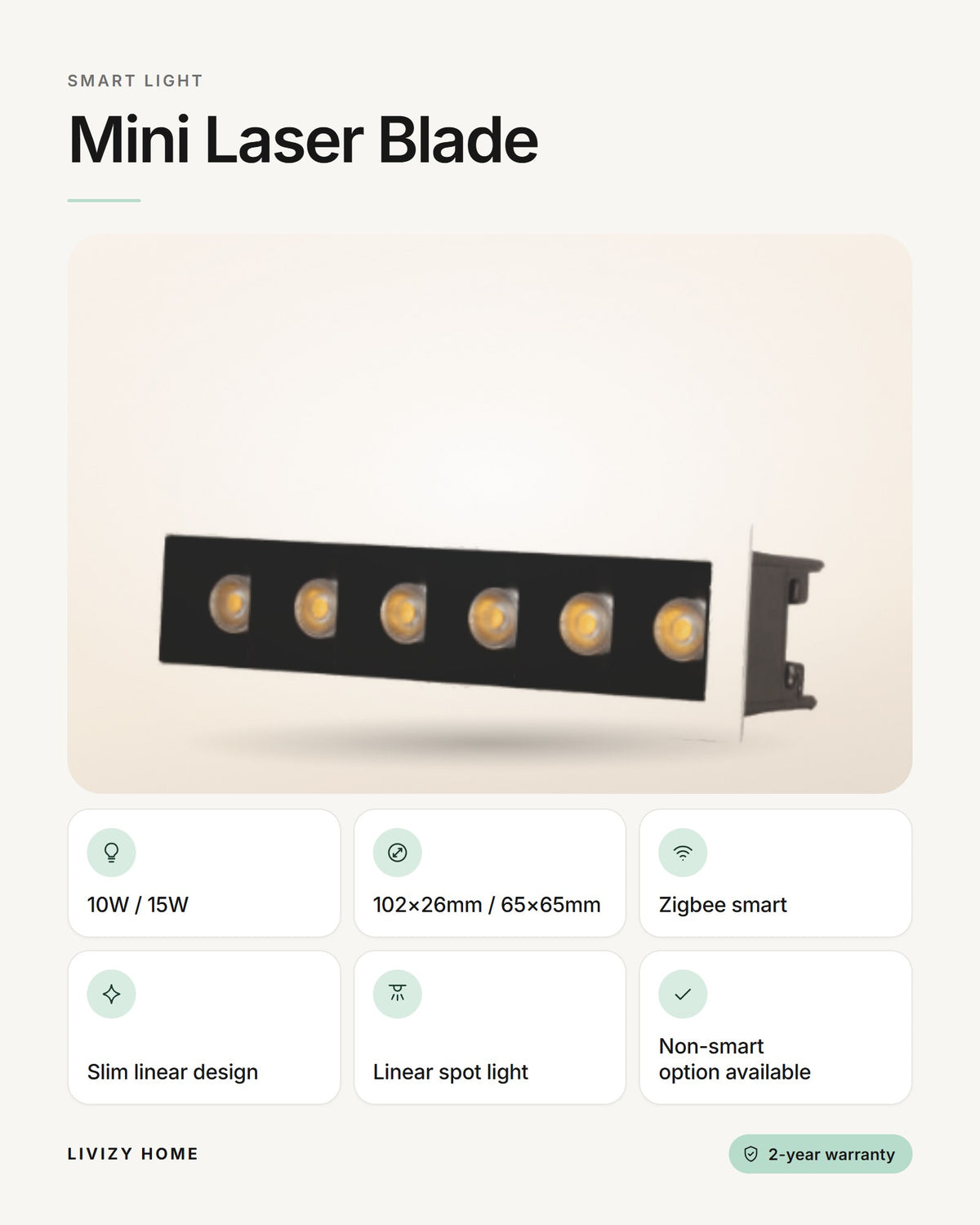 Mini Laser Blade – features