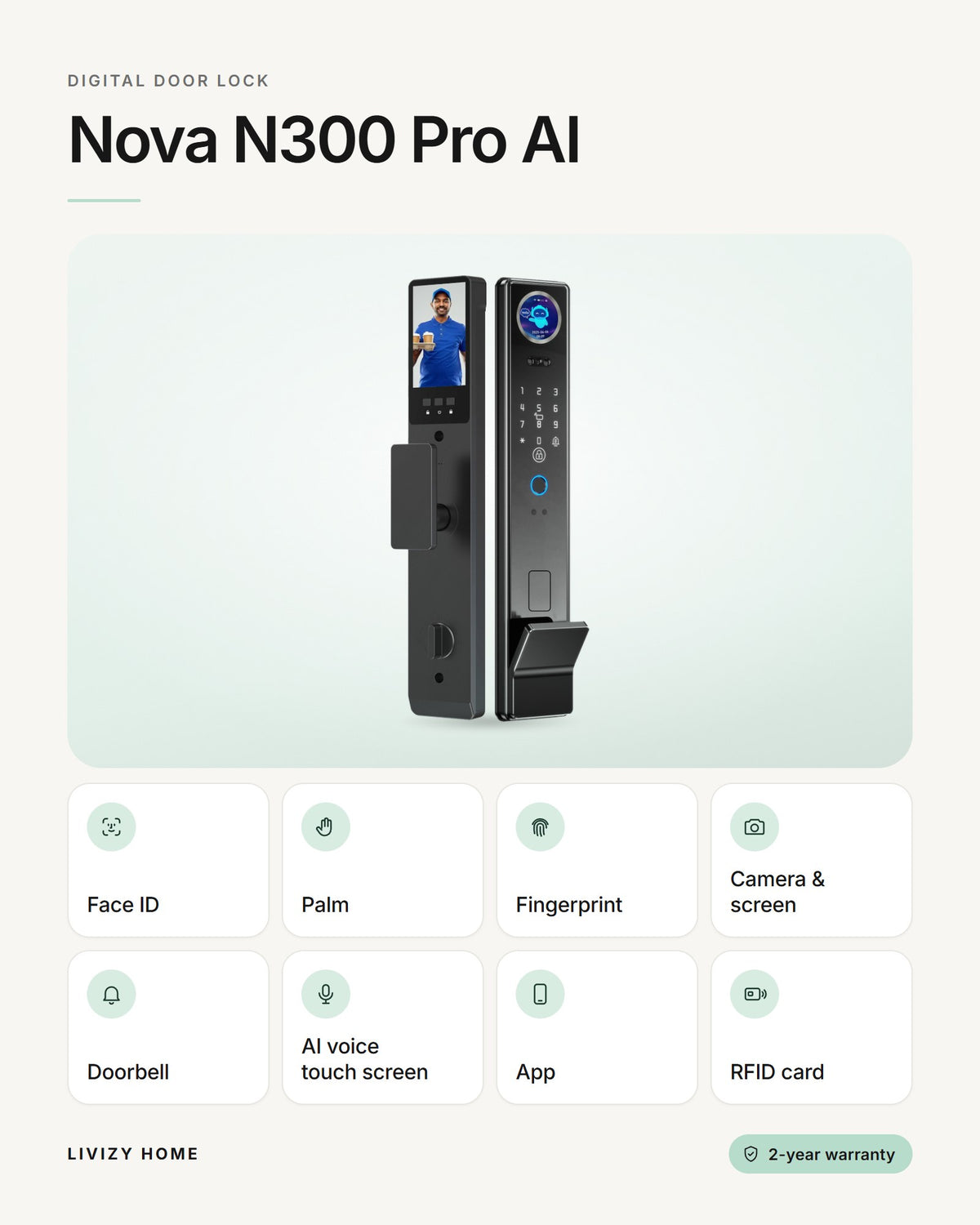 Nova N300 Pro AI – features