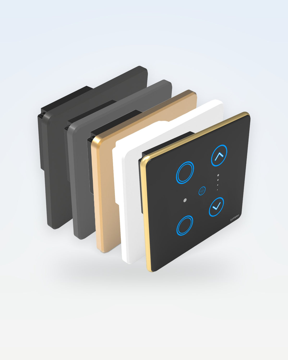 Series 5 Touch Panel · 2M – 2 Switch + 1 Fan