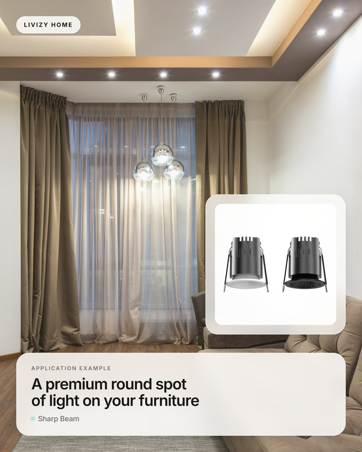 Sharp Beam – application example
