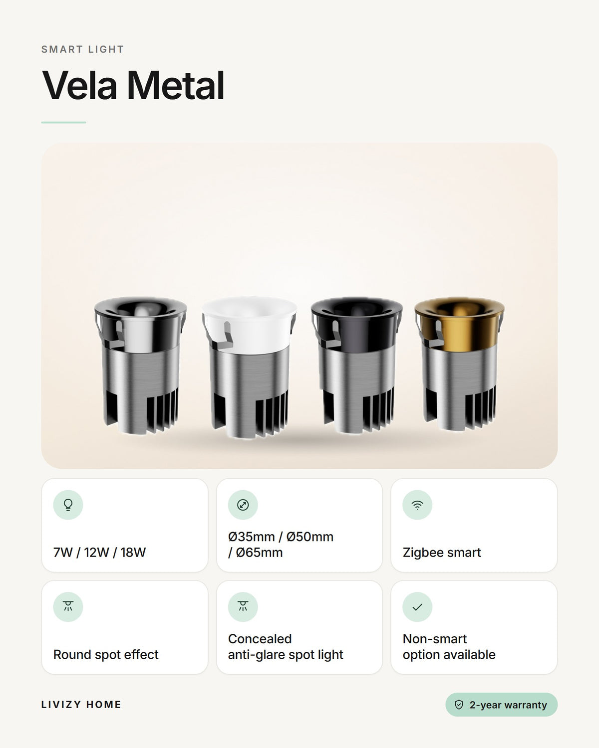 Vela Metal – features