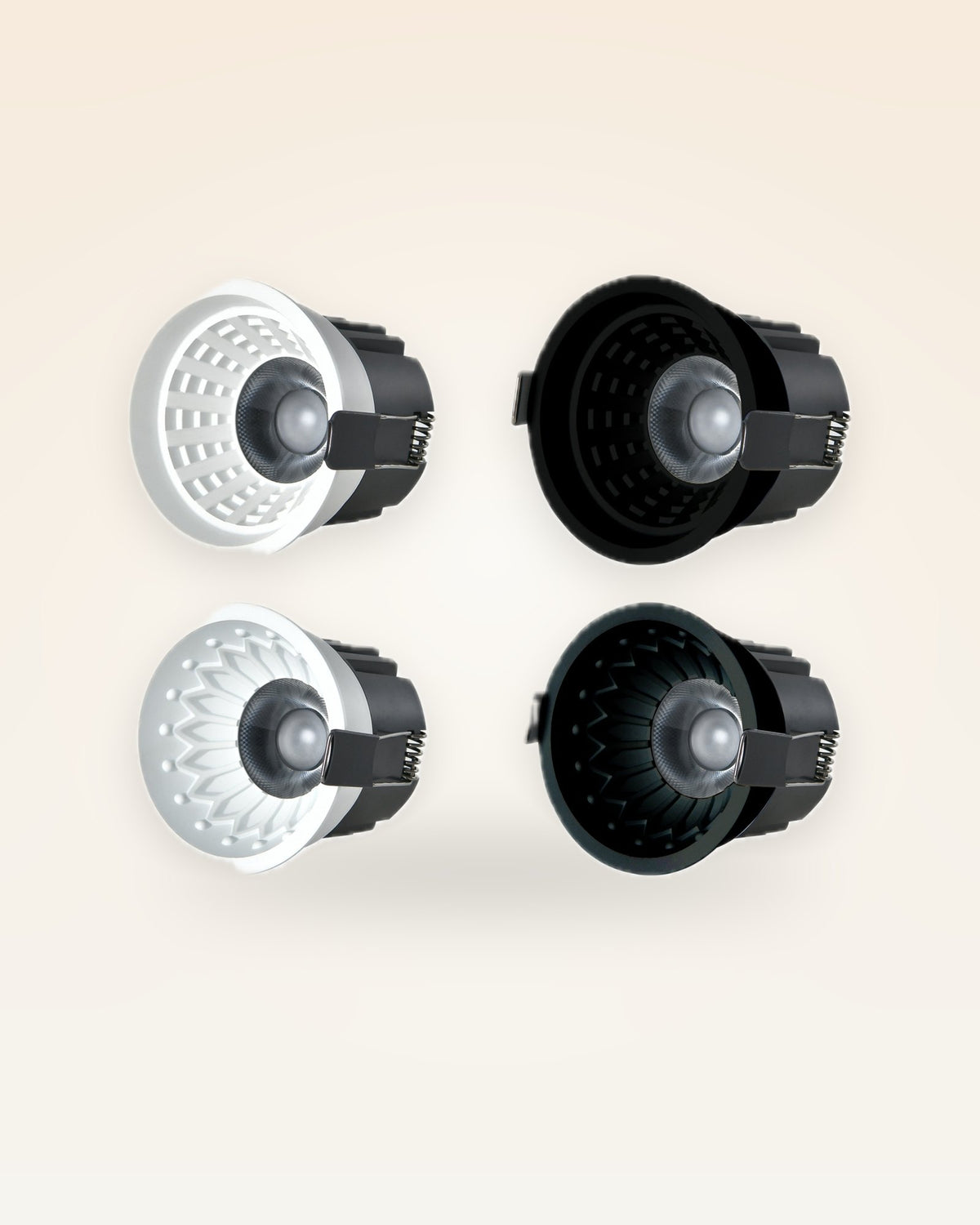 Vela Pattern 12W Flower/Wave Design Ø75mm