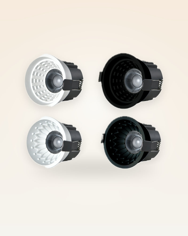 Vela Pattern 12W Flower/Wave Design Ø75mm