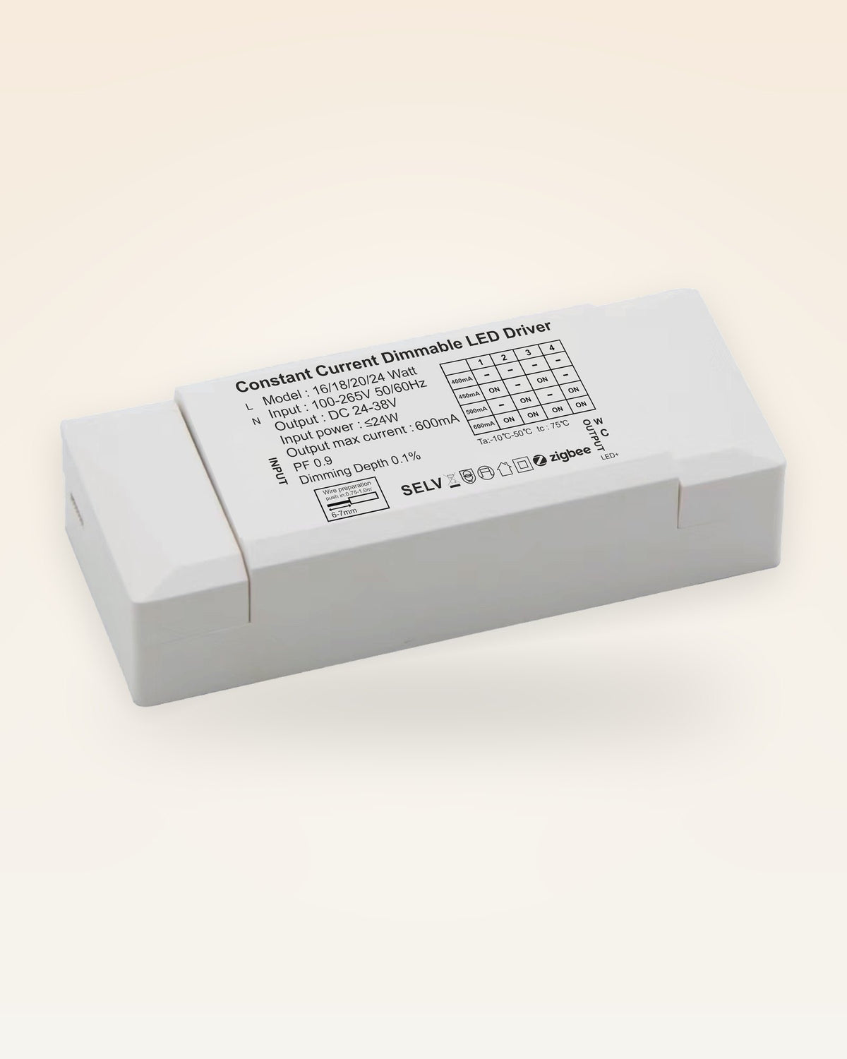 Zigbee LED Driver · HPF – 16–24W